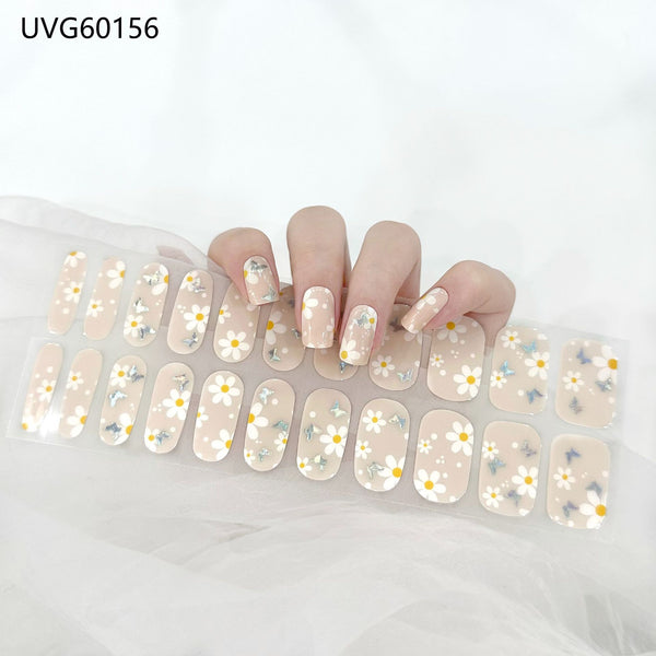 ins UV gel nail sticker UVG60156