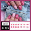 24pcs/Set Press On Nails