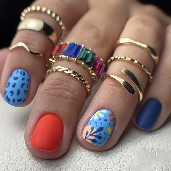 24pcs/Set Press On Nails