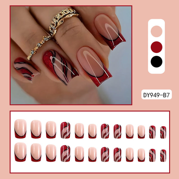 press on nails DY949-B7
