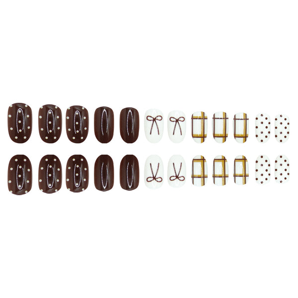 24pcs/Set Press On Nails