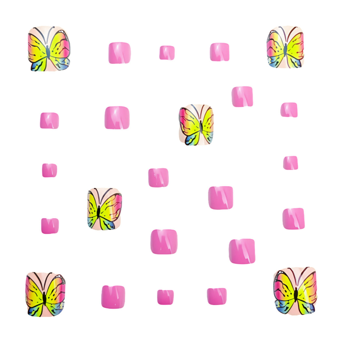 Pedicure fake nail Y960