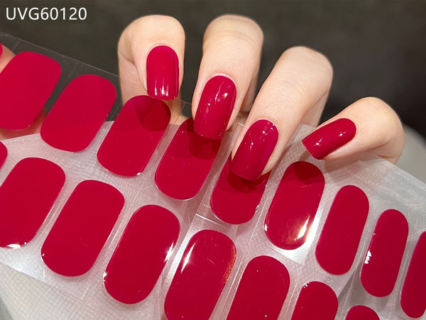 ins UV gel nail sticker