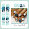 Blue fish scales