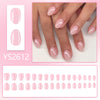 32 pieces of light naked pink.