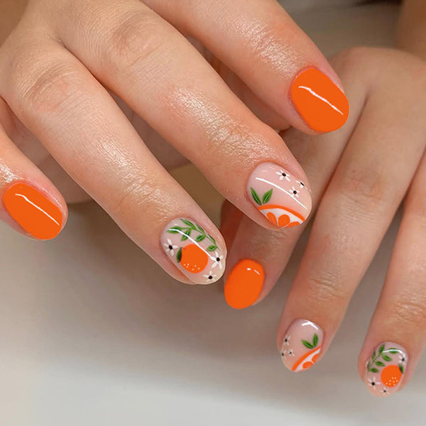 24pcs/Set Press On Nails