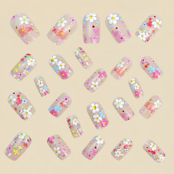 24pcs/Set Press On Nails