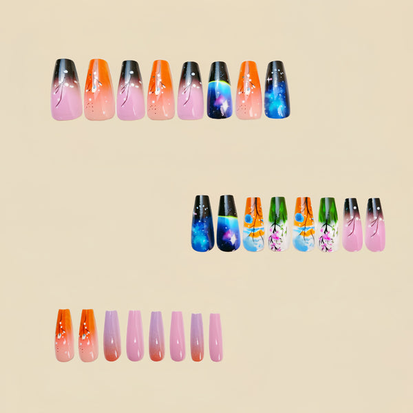 24pcs/Set Press On Nails