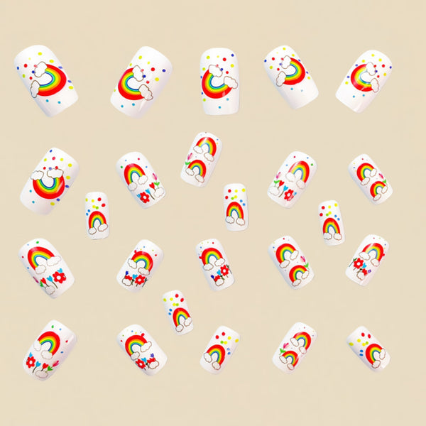 24pcs/Set Press On Nails