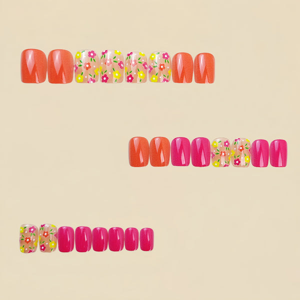 24pcs/Set Press On Nails