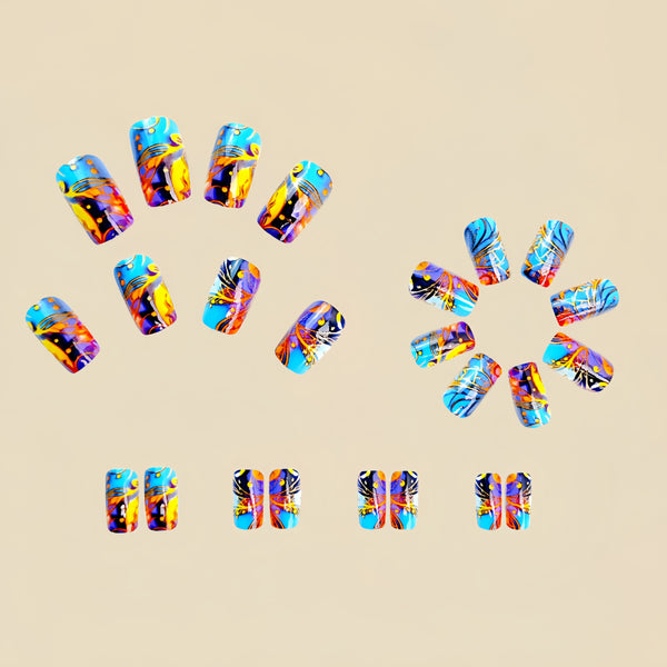 24pcs/Set Press On Nails