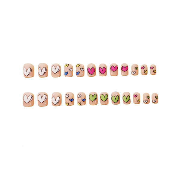 24pcs/Set Press On Nails