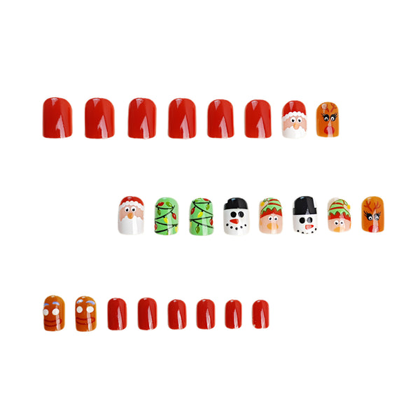 24pcs/Set Press On Nails