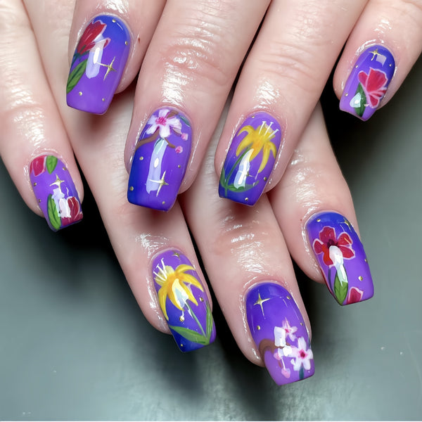 24pcs/Set Press On Nails