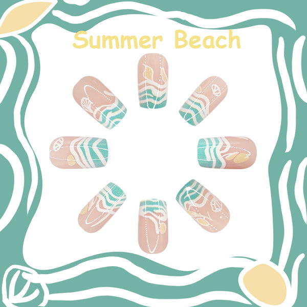 24pcs/Set Press On Nails