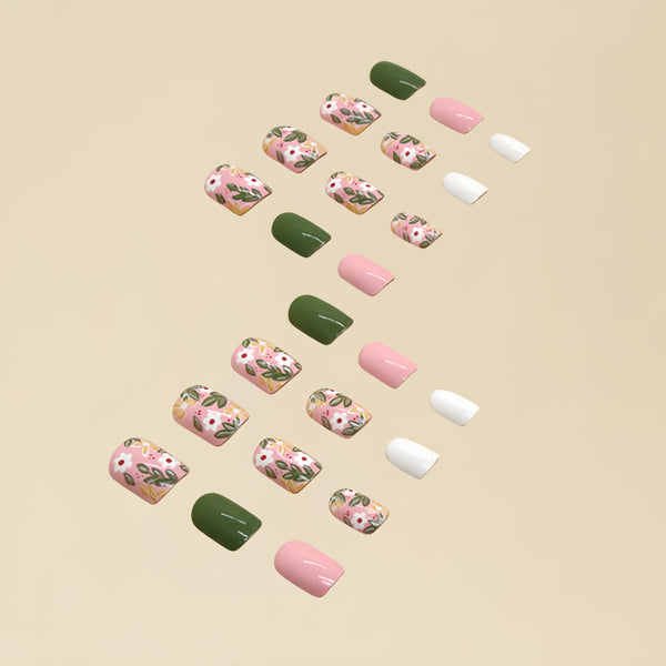 24pcs/Set Press On Nails