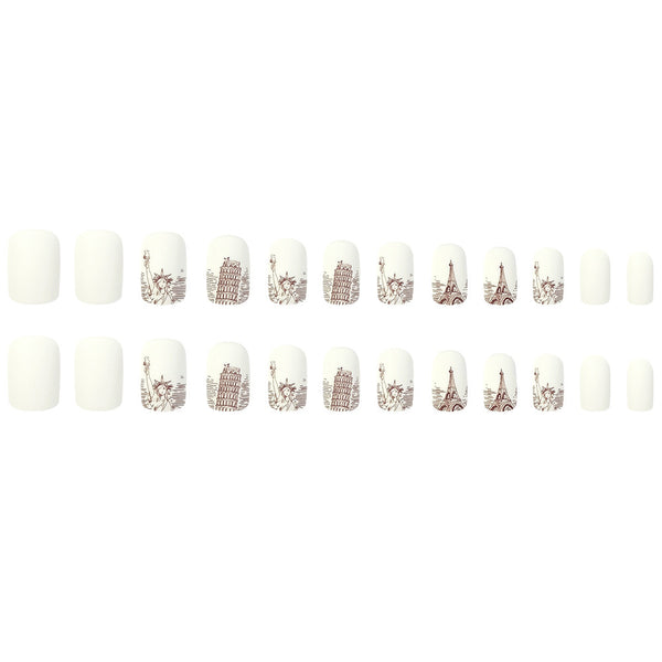 24pcs/Set Press On Nails