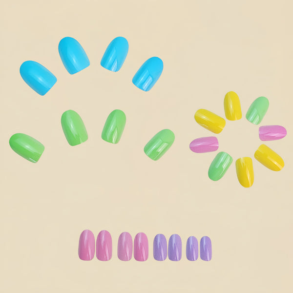 24pcs/Set Press On Nails