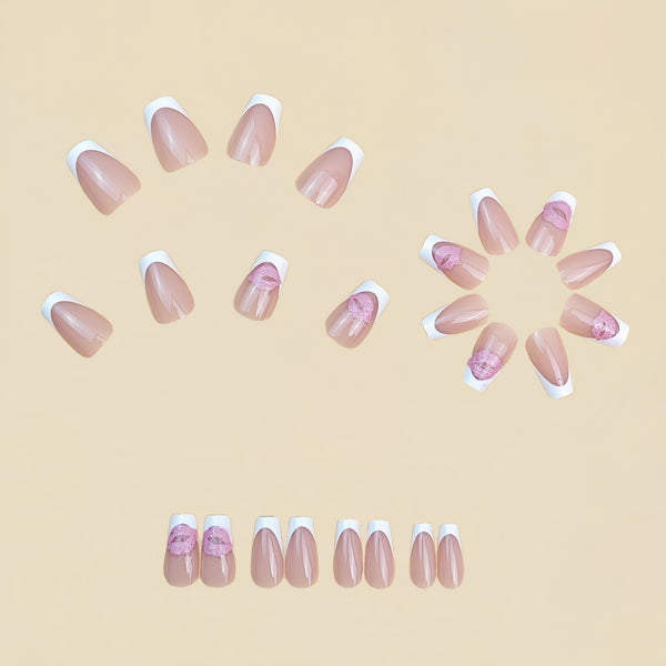 24pcs/Set Press On Nails