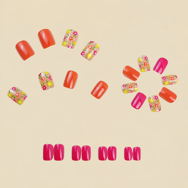 24pcs/Set Press On Nails