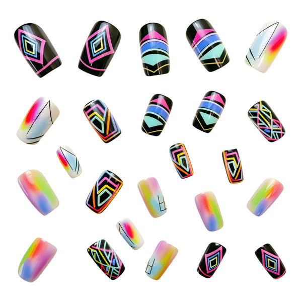 24pcs/Set Press On Nails