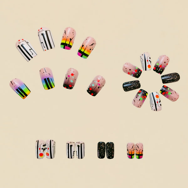 24pcs/Set Press On Nails