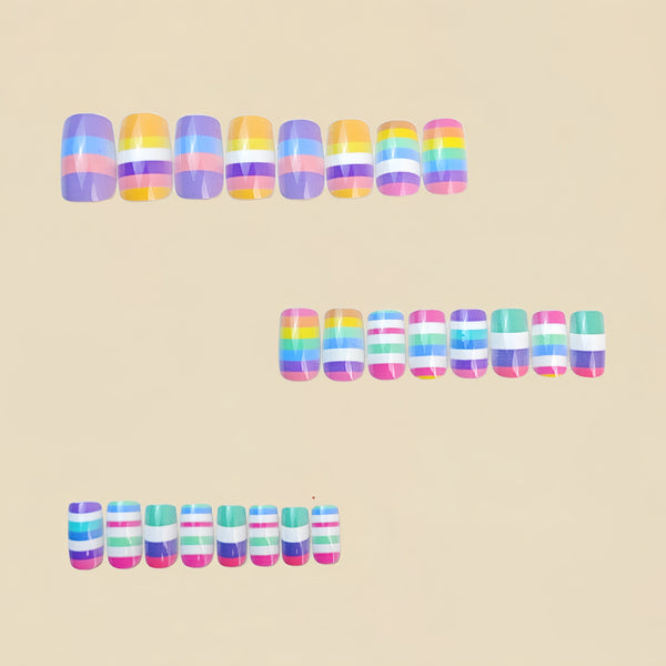 24pcs/Set Press On Nails