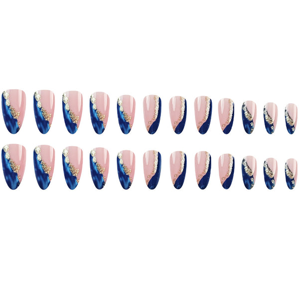 12 Sizes-24 Pcs Press On Nails DY1650-B7