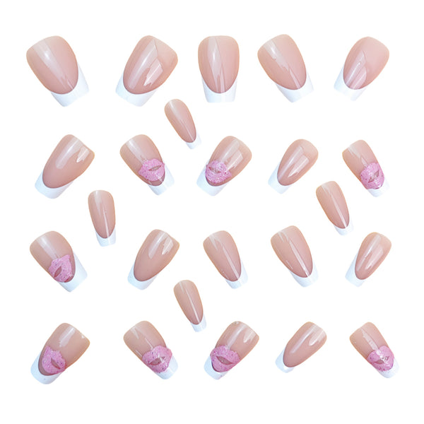 24pcs/Set Press On Nails