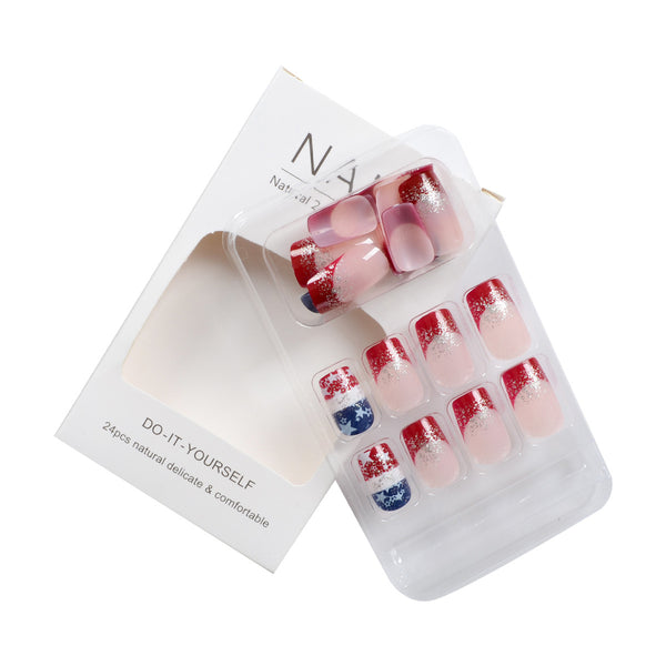 24pcs/Set Press On Nails