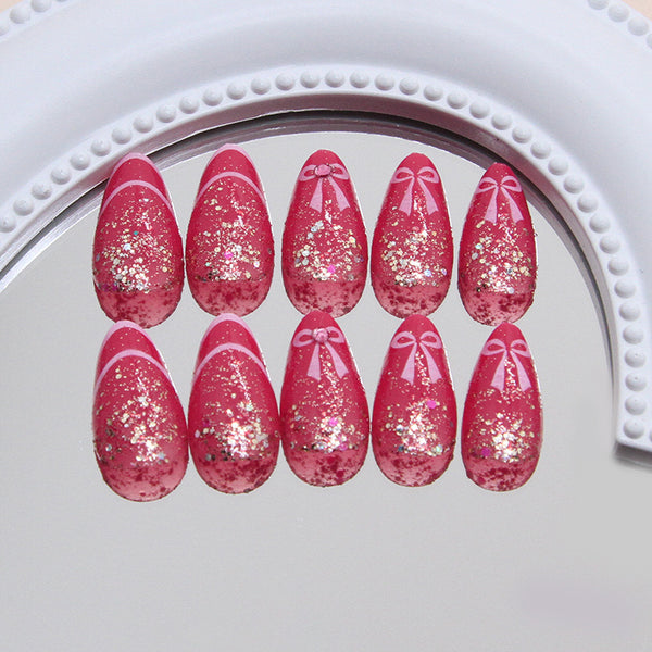 30 pieces of sparkling bows