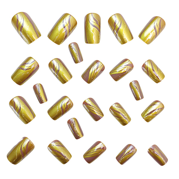 24pcs/Set Press On Nails