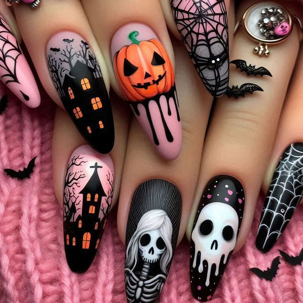Halloween Press On Nail BKS3551