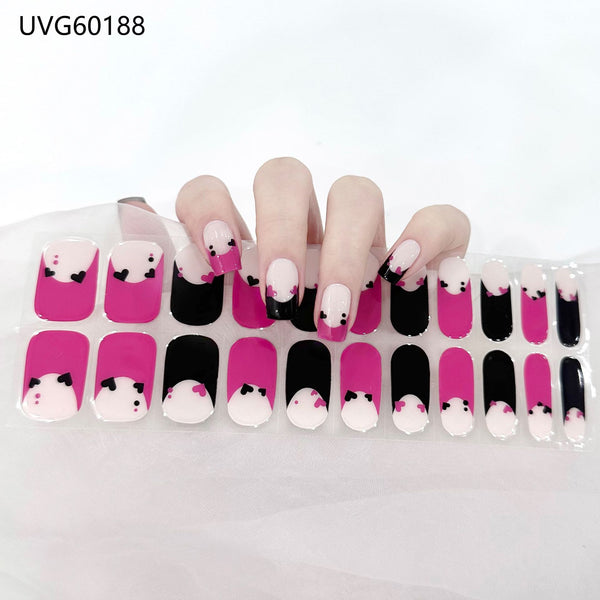 ins UV gel nail sticker UVG60188