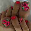 Pedicure fake nail Y1098