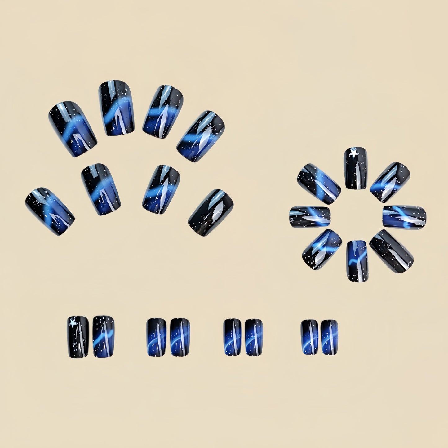 24pcs/Set Press On Nails