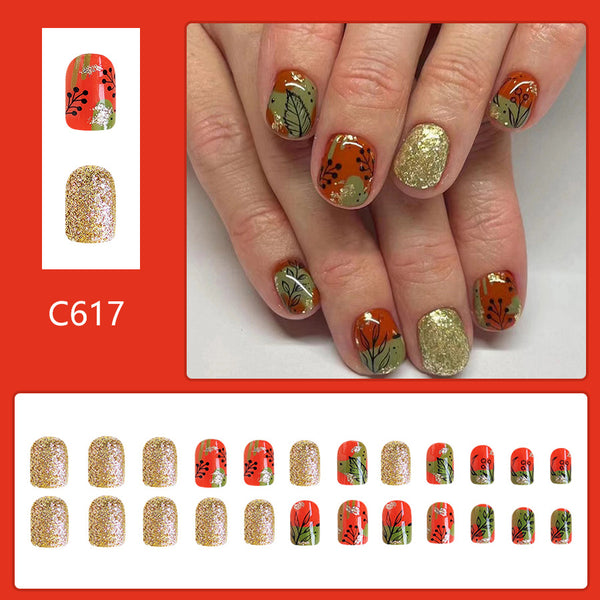 Press on nail C617