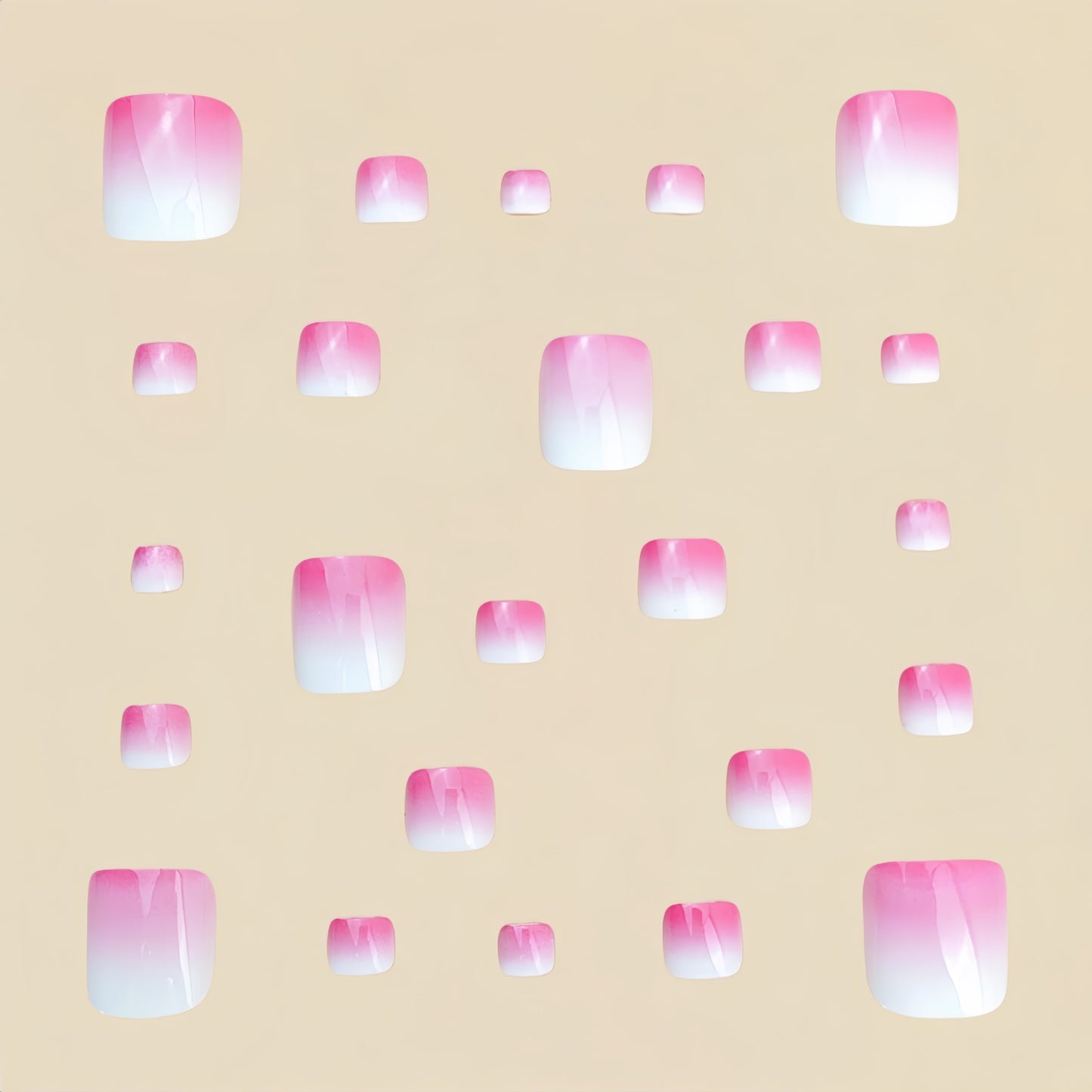 Pedicure fake nail Y929