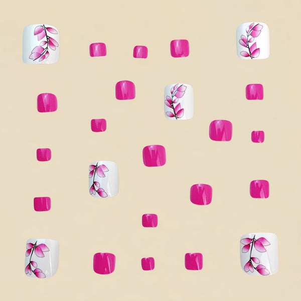 Pedicure fake nail Y1036