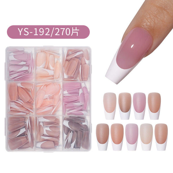270 pcs French wearing nail pads