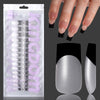 120 pcs French matte false nails