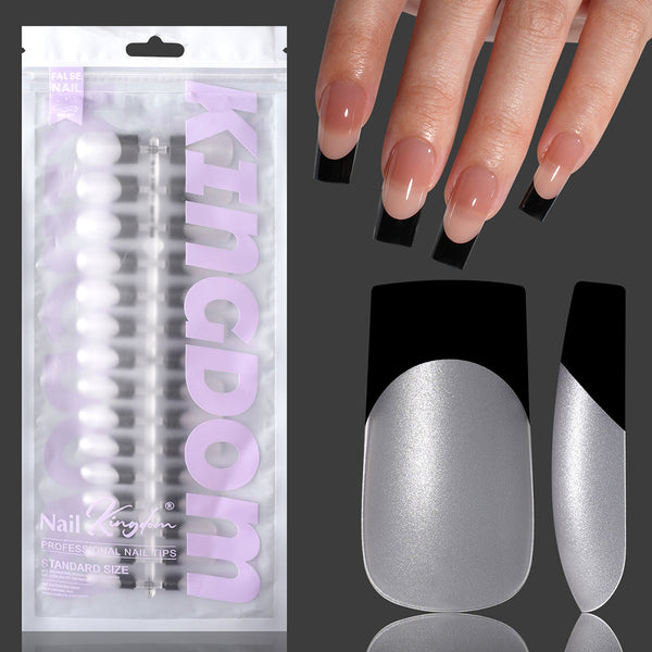 120 pcs French matte false nails