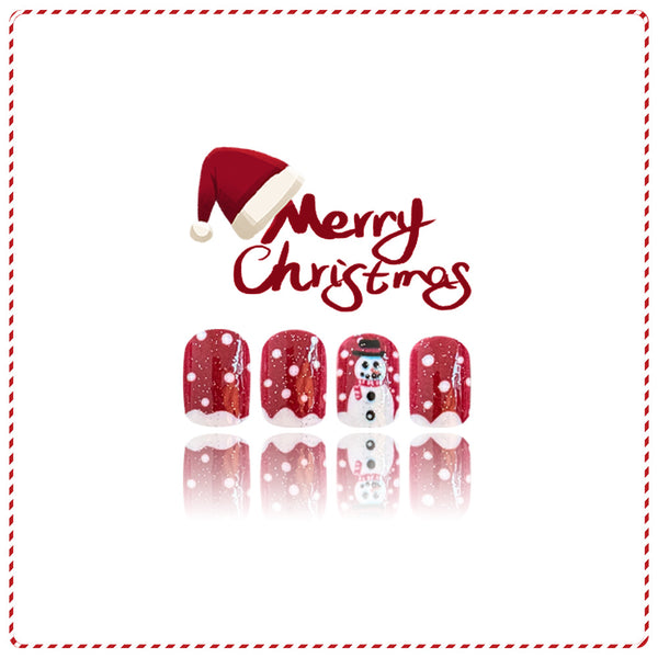 24pcs/Set Press On Nails JB971