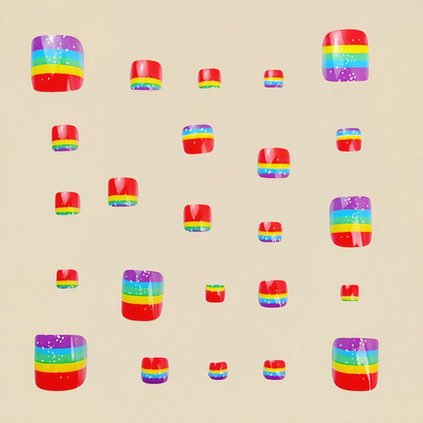 24pcs/Set Press On Nails