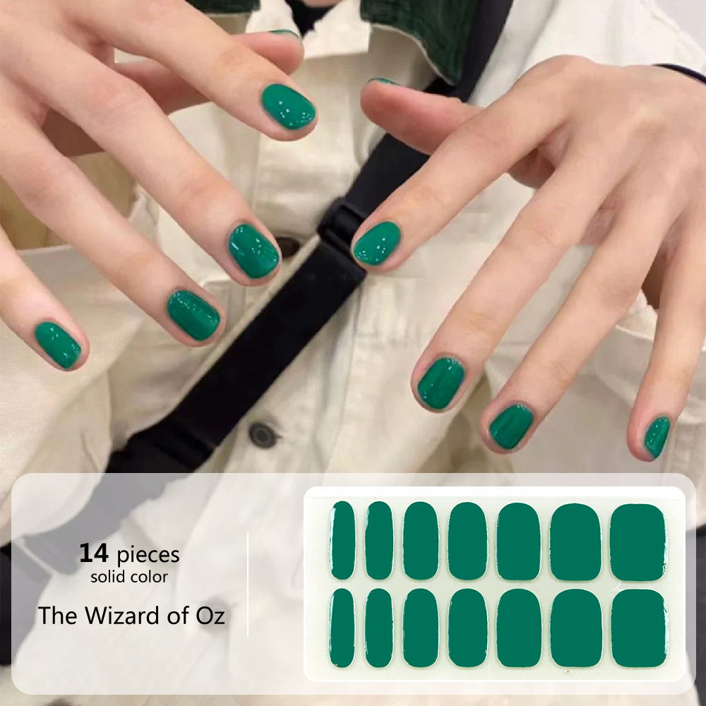 Nail wraps The Wizard of Oz