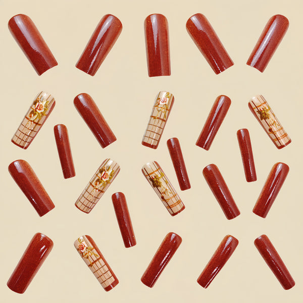 24pcs/Set Press On Nails