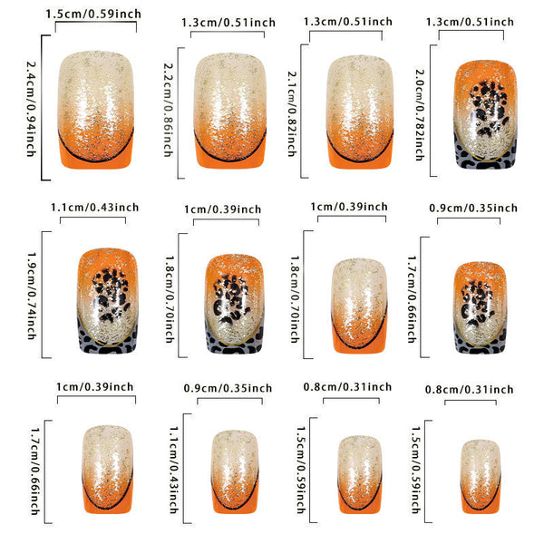 Leopard orange
