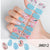 Semi-cured Gel Nail Strips JM012
