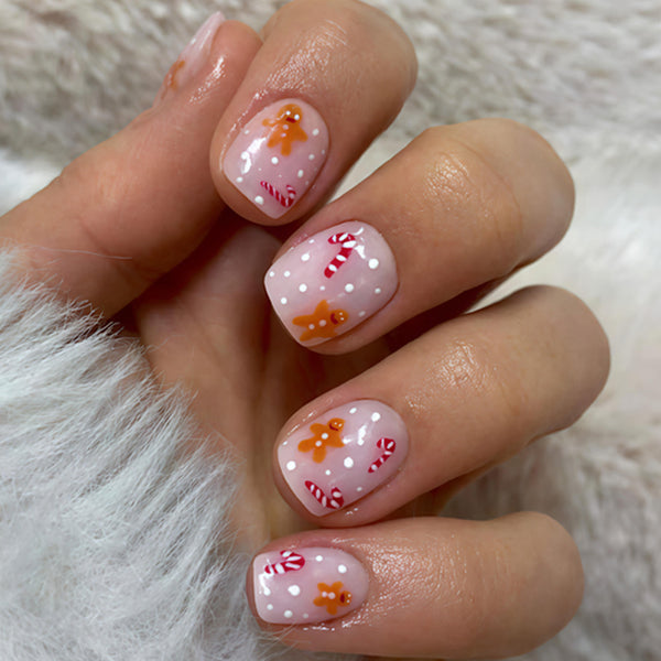 Milky White Gingerbread Man