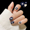 Semi-cured gel uv strips short nails 58DT